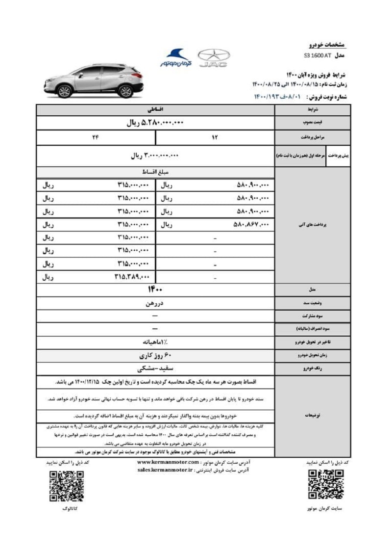 فروش جدید شاسیبلند نیممیلیاردی/ خودرویی که از پراید جا ماند! فروش جدید شاسیبلند نیممیلیاردی/ خودرویی که از پراید جا ماند!