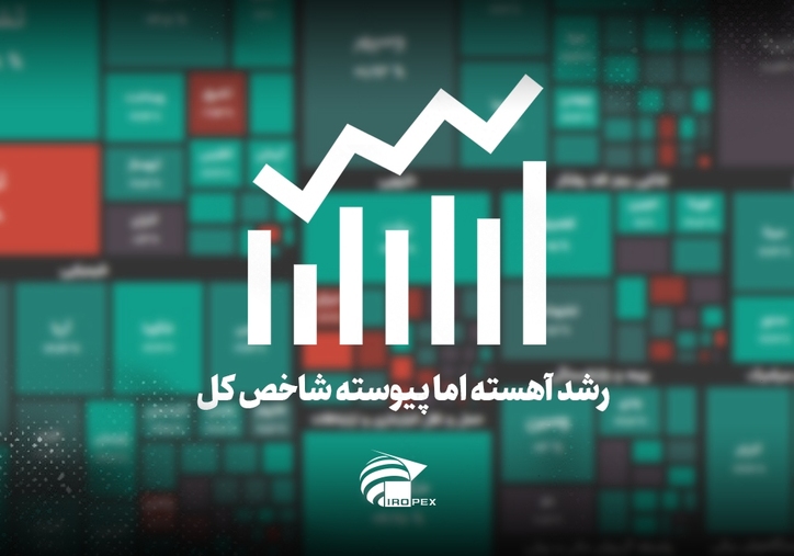 سنگ آهنی‌ها امروز در بورس چه کردند؟ رشد آهسته، اما پیوسته شاخص کل
