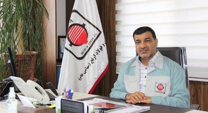 پیام تقدیر مدیرعامل شرکت آهن و فولاد ارفع به دست اندرکاران پروژه افزایش ظرفیت احیای مستقیم