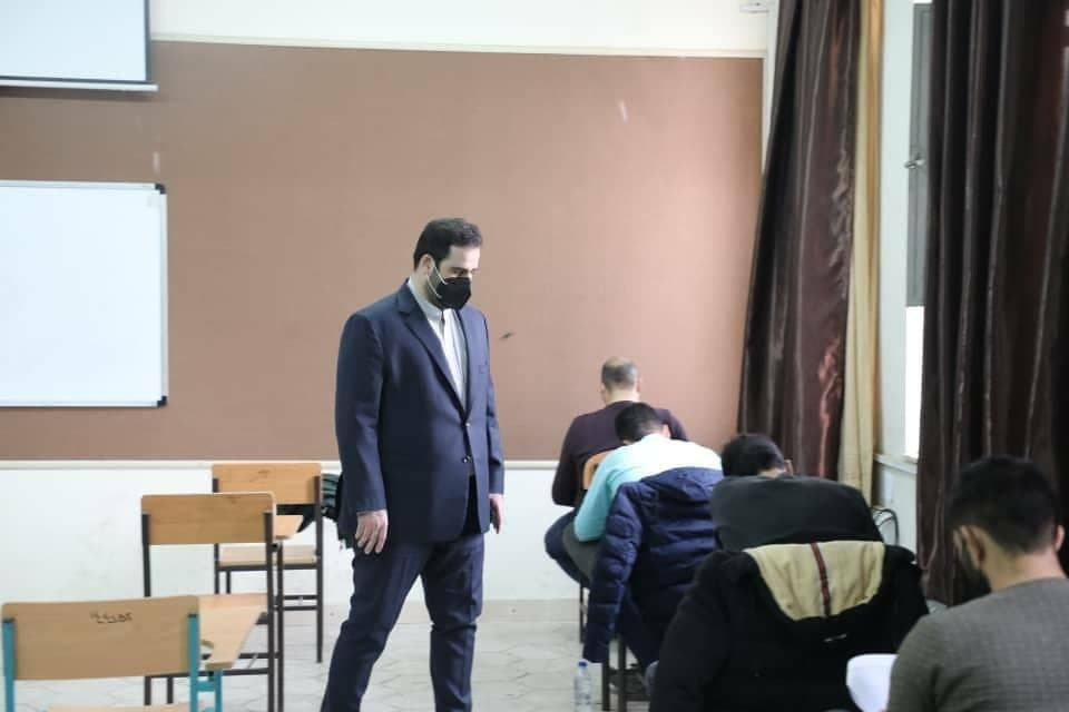 بازدید مدیرعامل مجتمع فولاد خراسان از حوزههای برگزاری آزمون استخدامی شرکت بازدید مدیرعامل مجتمع فولاد خراسان از حوزههای برگزاری آزمون استخدامی شرکت
