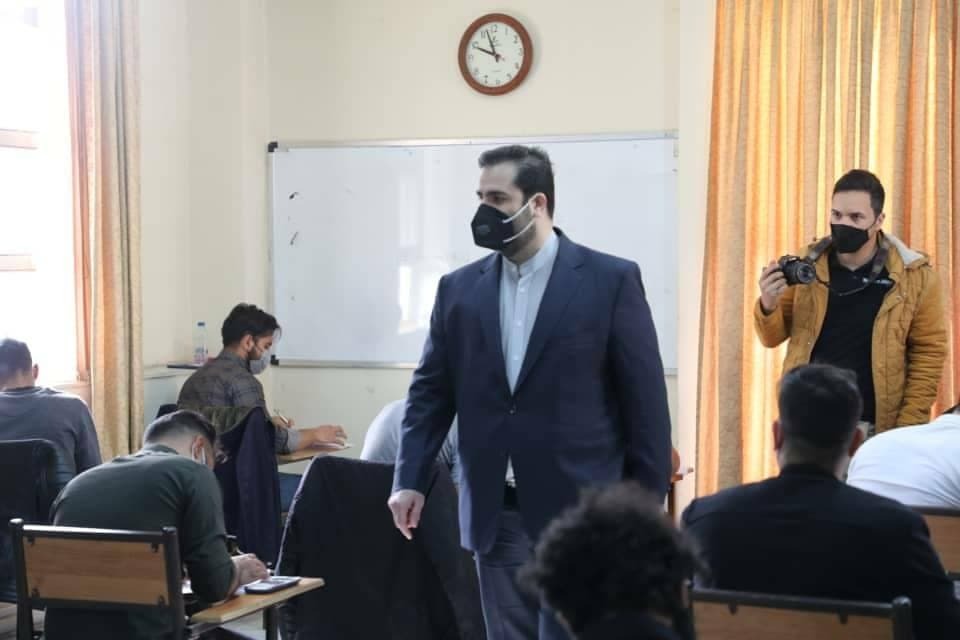 بازدید مدیرعامل مجتمع فولاد خراسان از حوزههای برگزاری آزمون استخدامی شرکت بازدید مدیرعامل مجتمع فولاد خراسان از حوزههای برگزاری آزمون استخدامی شرکت