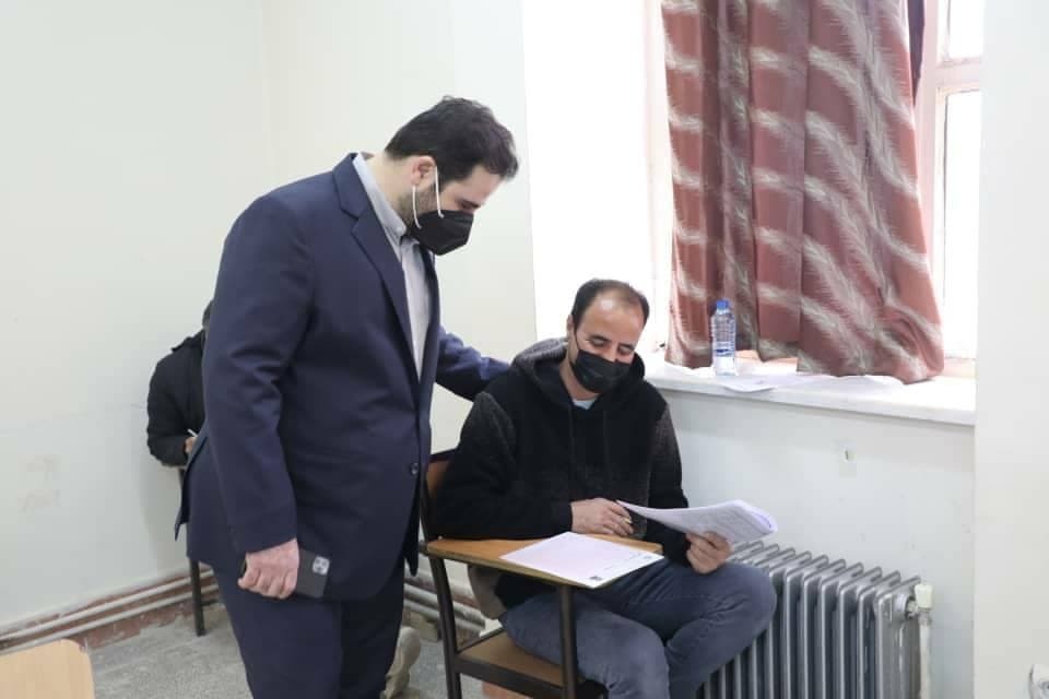 بازدید مدیرعامل مجتمع فولاد خراسان از حوزههای برگزاری آزمون استخدامی شرکت بازدید مدیرعامل مجتمع فولاد خراسان از حوزههای برگزاری آزمون استخدامی شرکت