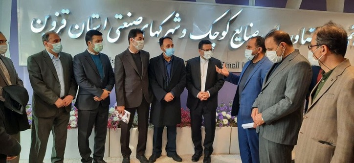 رایزنان اقتصادی ایران در ۲۸ کشور از شهرک صنعتی کاسپین بازدید کردند