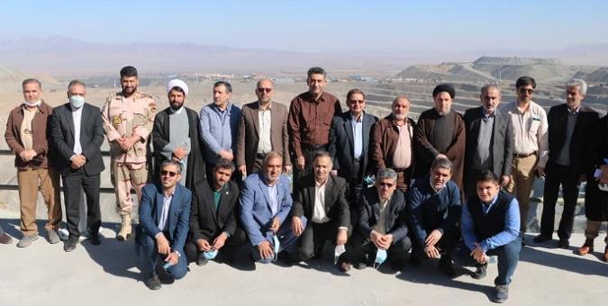 اعضای کمیسیون برنامه و بودجه از مجتمع معدنی چادرملو اردکان بازدید کردند