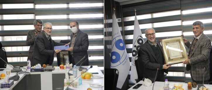 مهندس احمد سعیدبخش مدیر عامل هلدینگ آتیه فولاد نقش جهان شد