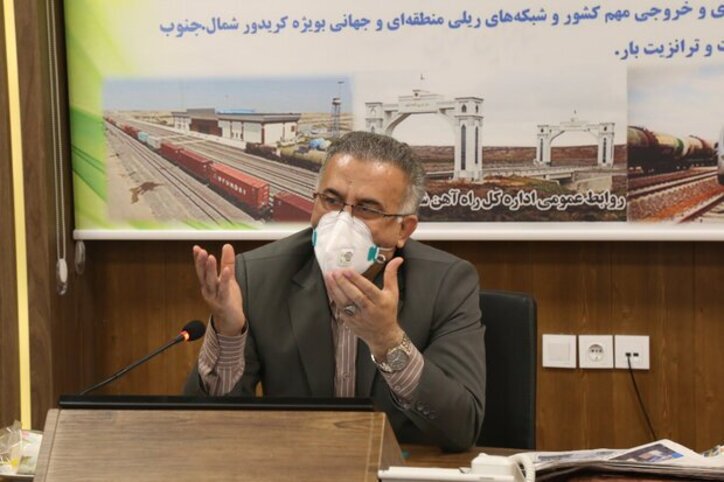 رشد ۱۴۸ درصدی حمل بار در راه آهن گلستان