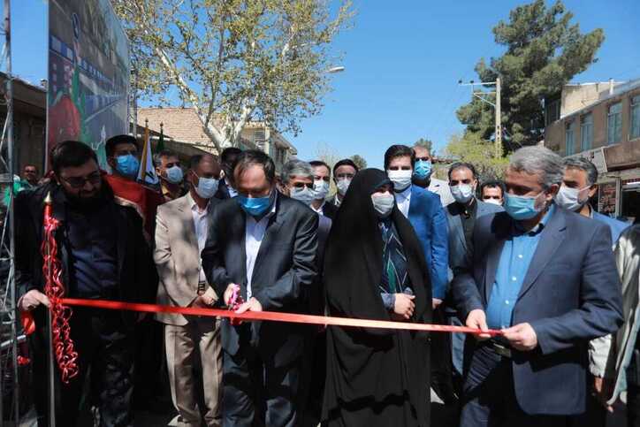 بهره‌برداری از زیرگذر ریلی عمار یاسر با حضور وزیر صمت در شهرستان نیشابور