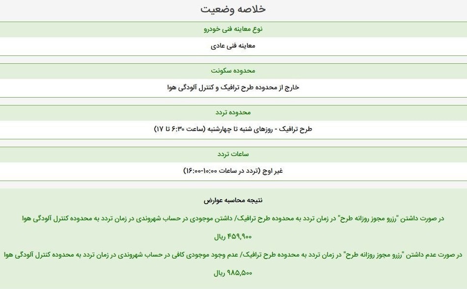 نرخهای طرح ترافیک در سال ۱۴۰۱ اعلام شد/ چه کسانی سهمیه میگیرند؟ + جدولها نرخهای طرح ترافیک در سال ۱۴۰۱ اعلام شد/ چه کسانی سهمیه میگیرند؟ + جدولها