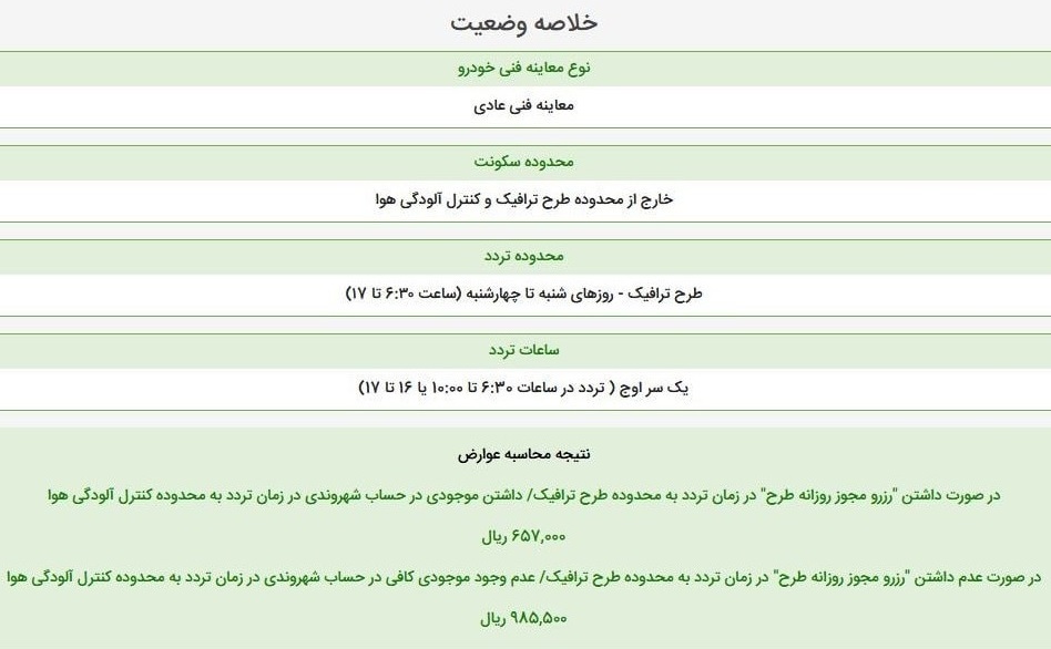 نرخهای طرح ترافیک در سال ۱۴۰۱ اعلام شد/ چه کسانی سهمیه میگیرند؟ + جدولها نرخهای طرح ترافیک در سال ۱۴۰۱ اعلام شد/ چه کسانی سهمیه میگیرند؟ + جدولها