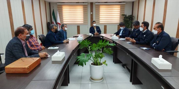 دیدار مدیرعامل شرکت ایده پردازان صنعت فولاد با مدیران و اساتید دانشگاه شهید چمران اهواز