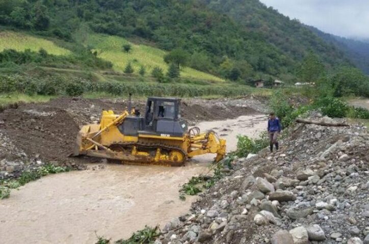 کار ۵ معدن برداشت شن و ماسه در زمین‌های کشاورزی شهرستان گرگان با ورود دستگاه قضایی متوقف شد