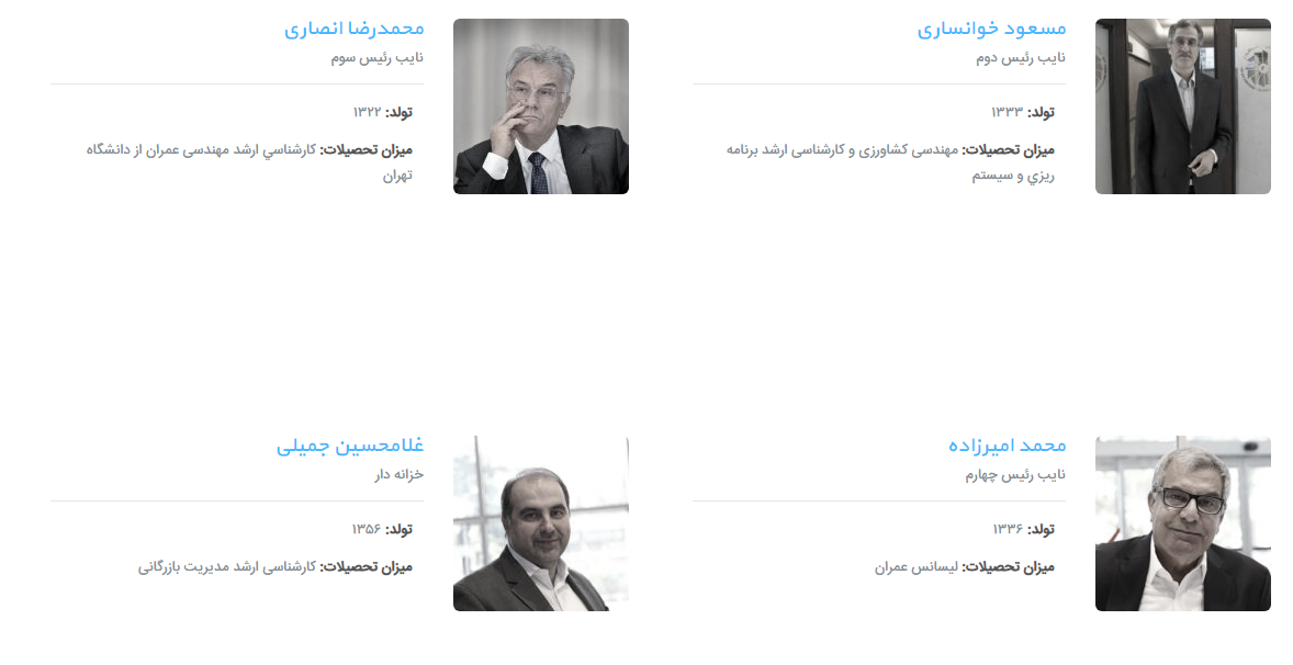 دو ابربدهکار بانکی عضو هیات رئیسه اتاق بازرگانی ایران + اسناد دو ابربدهکار بانکی عضو هیات رئیسه اتاق بازرگانی ایران + اسناد