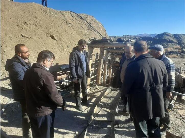 بازدید میدانی کمیته مشترک ایمنی معادن استان سمنان
