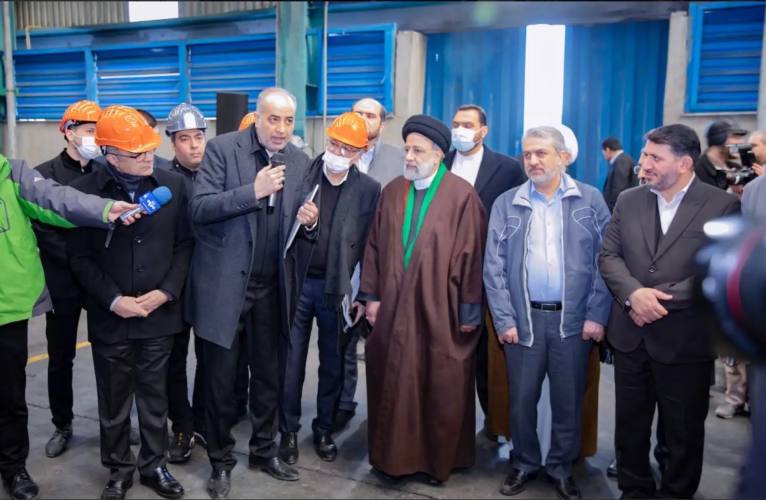 افتتاح کارخانه آهن اسفنجی و خط کلاف مجتمع فولاد بافق با حضور رئیس جمهور افتتاح کارخانه آهن اسفنجی و خط کلاف مجتمع فولاد بافق با حضور رئیس جمهور
