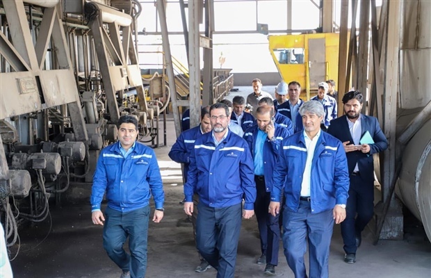 بازدید معاون وزیر صمت از گروه ملی صنعتی فولاد ایران بازدید معاون وزیر صمت از گروه ملی صنعتی فولاد ایران