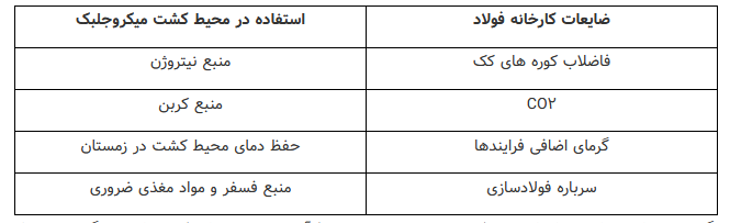 تولید میکرو جلبک روشی نوین جهت مدیریت آلایندههای صنعت فولاد تولید میکرو جلبک روشی نوین جهت مدیریت آلایندههای صنعت فولاد
