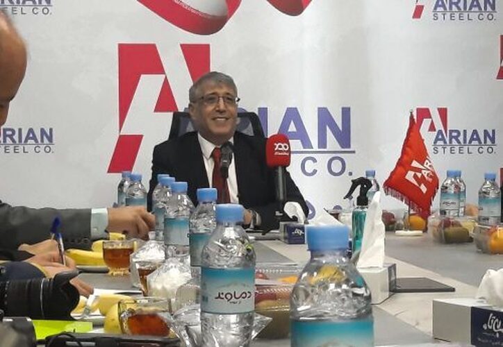 خط فولادسازی آریان فولاد سال آینده افتتاح می‌شود/ انتقاد از نحوه تعامل بورس کالا با شرکت ها/ تامین انرژی در صنعت فولاد به یک بحران تبدیل شده است