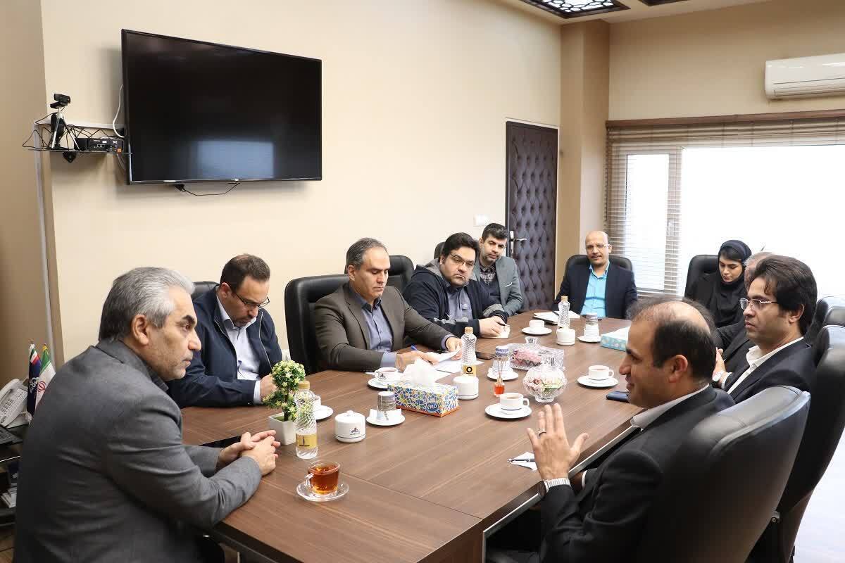 نشست مدیرعامل شرکت نفت و گاز اروندان و مدیرعامل گروه ملی صنعتی فولاد ایران