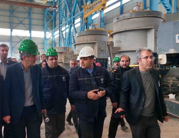 مجتمع فولاد غدیر نی ریز الگویی برای صنایع استان