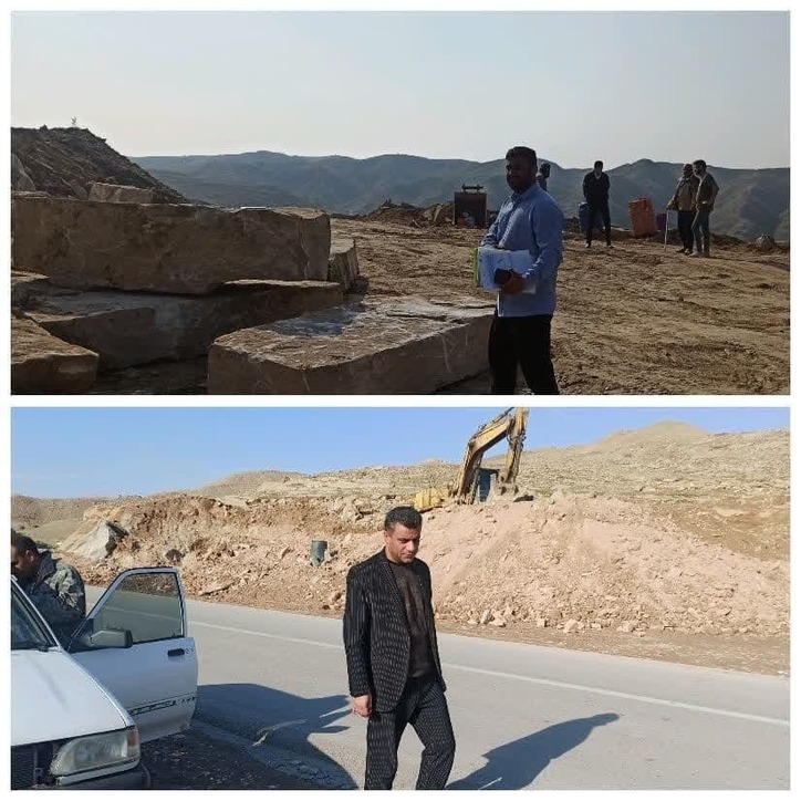 بازرسی از معادن سطح شهرستان هفتکل
