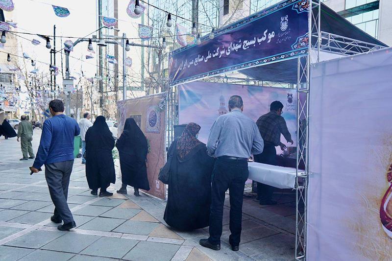 برپایی موکب شهدای مس به مناسبت نیمه شعبان برپایی موکب شهدای مس به مناسبت نیمه شعبان