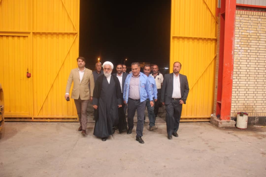 بازدید سرپرست فرماندار شهرستان مسجدسلیمان از کارخانه آلومینیوم کاوه خوزستان بازدید سرپرست فرماندار شهرستان مسجدسلیمان از کارخانه آلومینیوم کاوه خوزستان