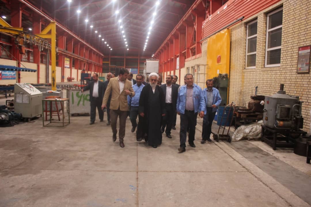 بازدید سرپرست فرماندار شهرستان مسجدسلیمان از کارخانه آلومینیوم کاوه خوزستان بازدید سرپرست فرماندار شهرستان مسجدسلیمان از کارخانه آلومینیوم کاوه خوزستان