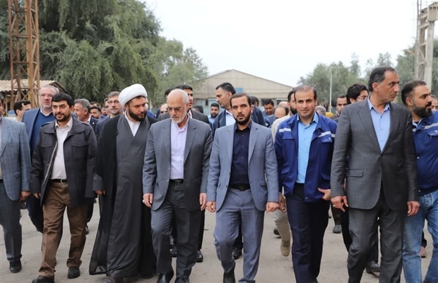 آیین آغاز عملیات احداث و تکمیل پروژه فاز دوم کارخانه فولادسازی گروه ملی صنعتی فولاد ایران با حضور مسوولین کشوری و استانی برگزار شد آیین آغاز عملیات احداث و تکمیل پروژه فاز دوم کارخانه فولادسازی گروه ملی صنعتی فولاد ایران با حضور مسوولین کشوری و استانی برگزار شد