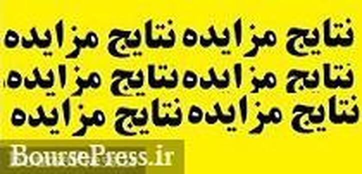 نتایج حضور شرکت معدنی در مزایده محدوده اکتشافی کرمان
