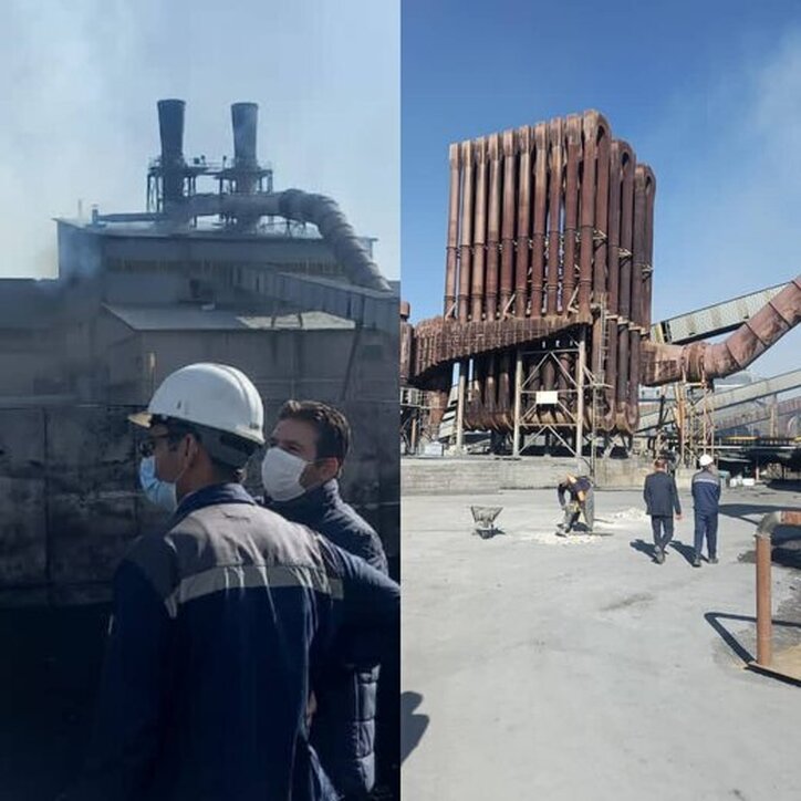 تجهیز شرکت فروآلیاژ ازنا به سیستم پایش برخط