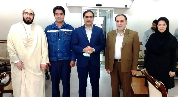 دیدار رئیس دانشگاه علمی کاربردی استان با قائم مقام مدیرعامل فولاد خوزستان