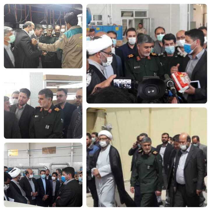 بازدید مسوولان استانی از شهرک صنعتی ایلام