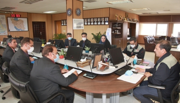 نشست تعاملی مسوولین ذوب آهن اصفهان با شورای شهر و شهردار مینادشت