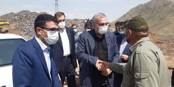 بازدید وزیر بهداشت از پروژه خط انتقال آب طالقان به آبیک/ مالکیت کارخانه سیمان به قزوین بازگردد