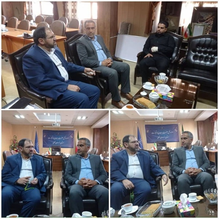 دیدار مدیرکل ورزش و جوانان خراسان شمالی با مدیر کل صنعت معدن و تجارت استان