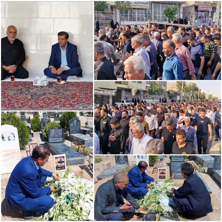 بازدید مدیرعامل ذوب آهن اصفهان از خطوط تولید شرکت و دیدار با خانواده مرحوم سلیمانی