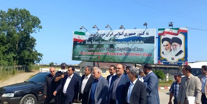 نظارت میدانی رئیس و اعضای کمیسیون اقتصادی از گمرک و بارانداز ریلی آستارا نظارت میدانی رئیس و اعضای کمیسیون اقتصادی از گمرک و بارانداز ریلی آستارا