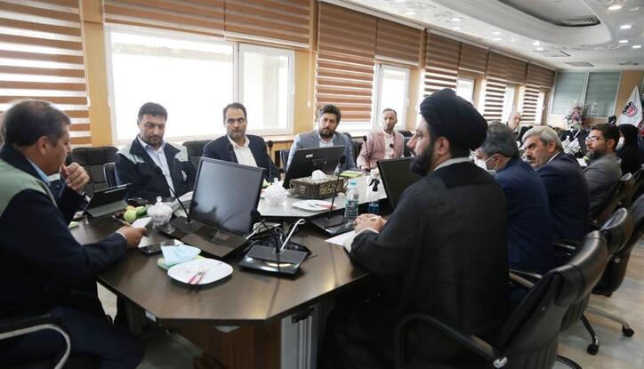 نشست تعاملی مسوولین فولاد شهر و مدیرعامل ذوب آهن اصفهان