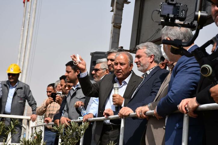 بهره برداری از خط ۳ کارخانه کنسانتره شرکت سنگ آهن گهرزمین