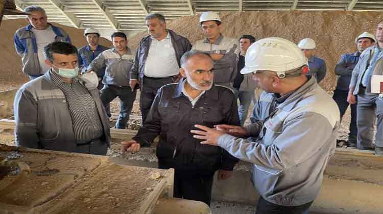 بازدید مدیر عامل شرکت گسترش صنایع معدنی کاوه پارس و مهندس حسینی مدیرعامل گروه سیمان تهران از شرکت سیمان ایلام بازدید مدیر عامل شرکت گسترش صنایع معدنی کاوه پارس و مهندس حسینی مدیرعامل گروه سیمان تهران از شرکت سیمان ایلام