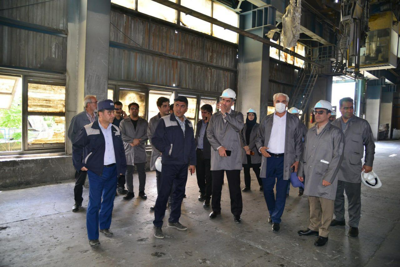 بازدید مهندس رستمی مدیرکل سازمان فنی و حرفهای استان مرکزی از شرکت آلومینیوم ایران بازدید مهندس رستمی مدیرکل سازمان فنی و حرفهای استان مرکزی از شرکت آلومینیوم ایران