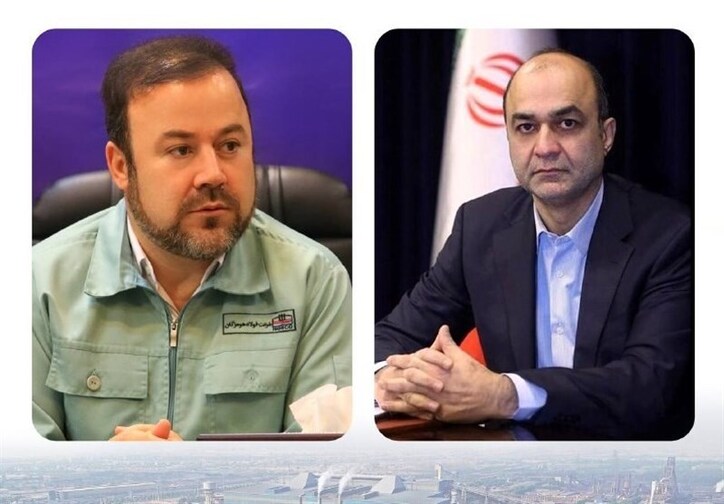 برگزاری جلسه مشترک مدیرعامل فولاد هرمزگان با مدیرعامل بانک ملت