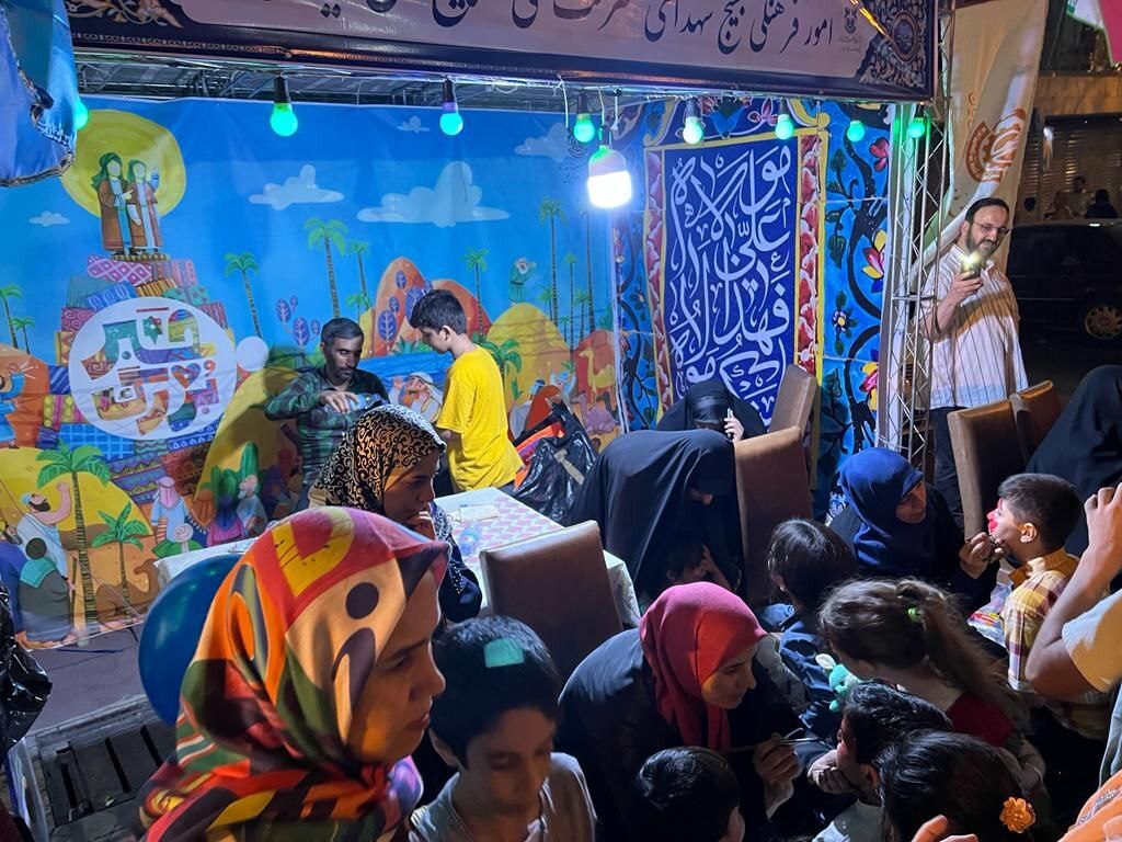 برپایی موکب شهدای مس به مناسبت &laquo;عید غدیر خم&raquo;