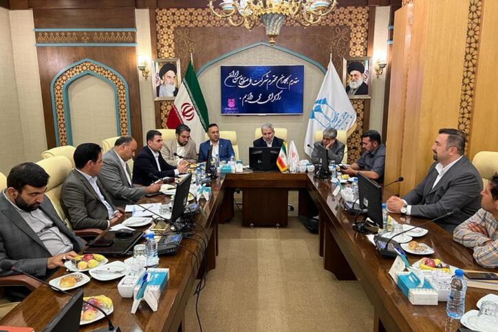 نشست صمیمی نمایندگان کارگران شرکت ملی صنایع مس ایران با دکتر علی رستمی مدیرعامل شرکت مس