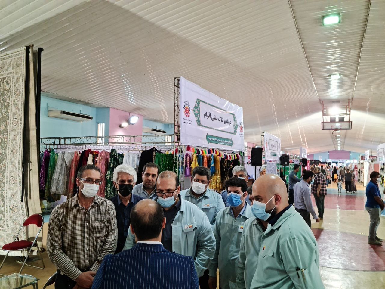 مدیرعامل فولاد خوزستان از نمایشگاه عیدانه بازدید کرد مدیرعامل فولاد خوزستان از نمایشگاه عیدانه بازدید کرد