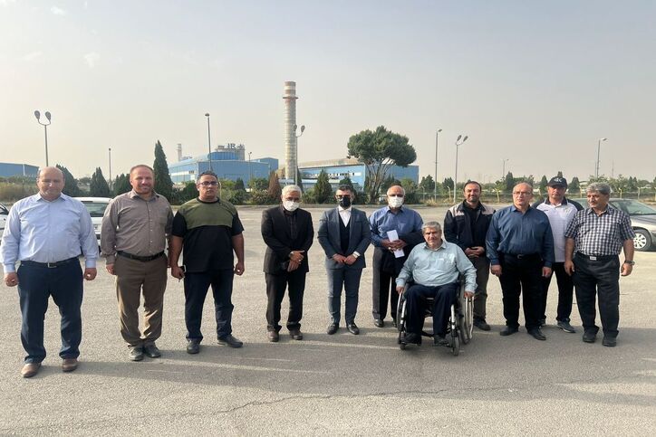 بازدید مدیرعامل ایرالکو از مجموعه تربیت بدنی شرکت
