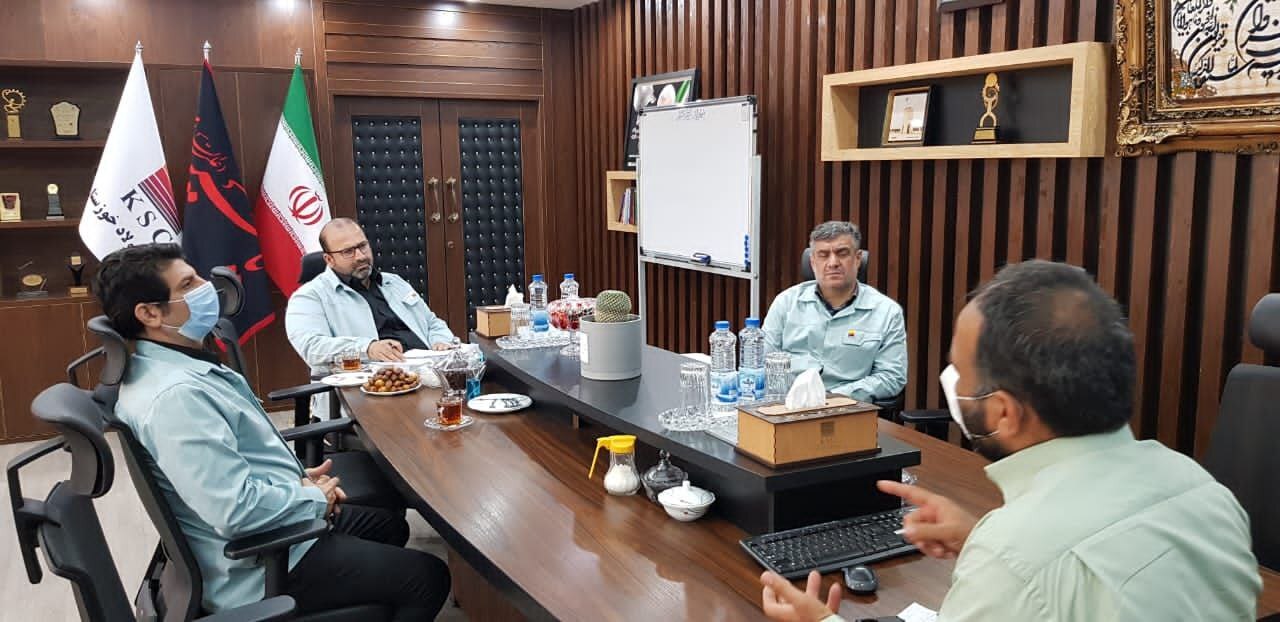 دیدار مدیرعامل با کارکنان شرکت فولاد خوزستان
