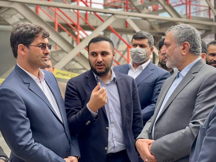 حضور معاون اجرایی رییس جمهور در واحد‌های صنعتی اردبیل