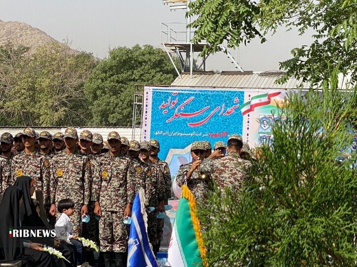 گرامیداشت شهدای سنگر تولید در ایرالکو