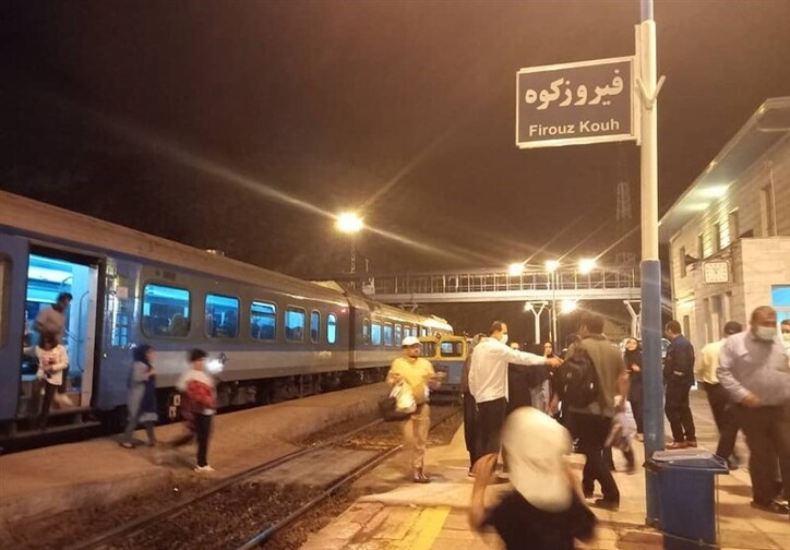 اسکان خبرنگاران قطار گردشگری در خوابگاه دانشگاه آزاد فیروزکوه
